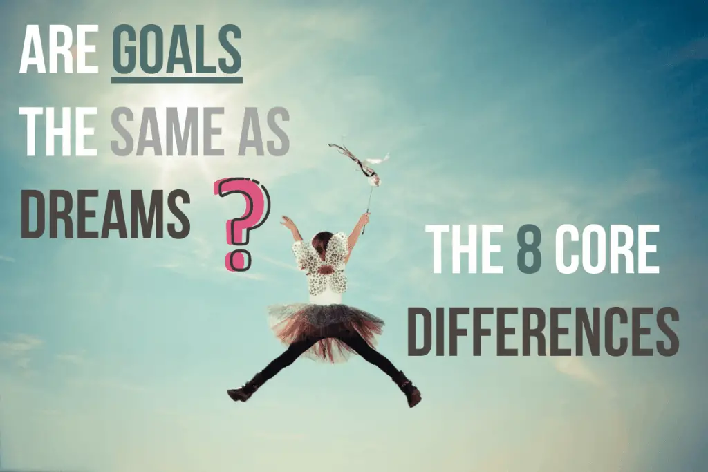 Are Goals the same as dreams